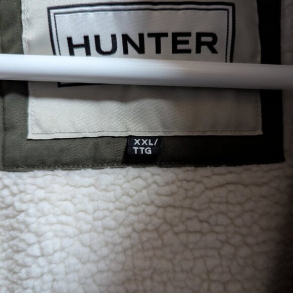 Hunter Field Quilted Women's Military Green Hooded Jacket XXL - Picture 6 of 6